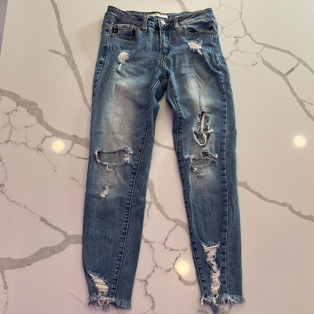 Skinny distressed Jeans